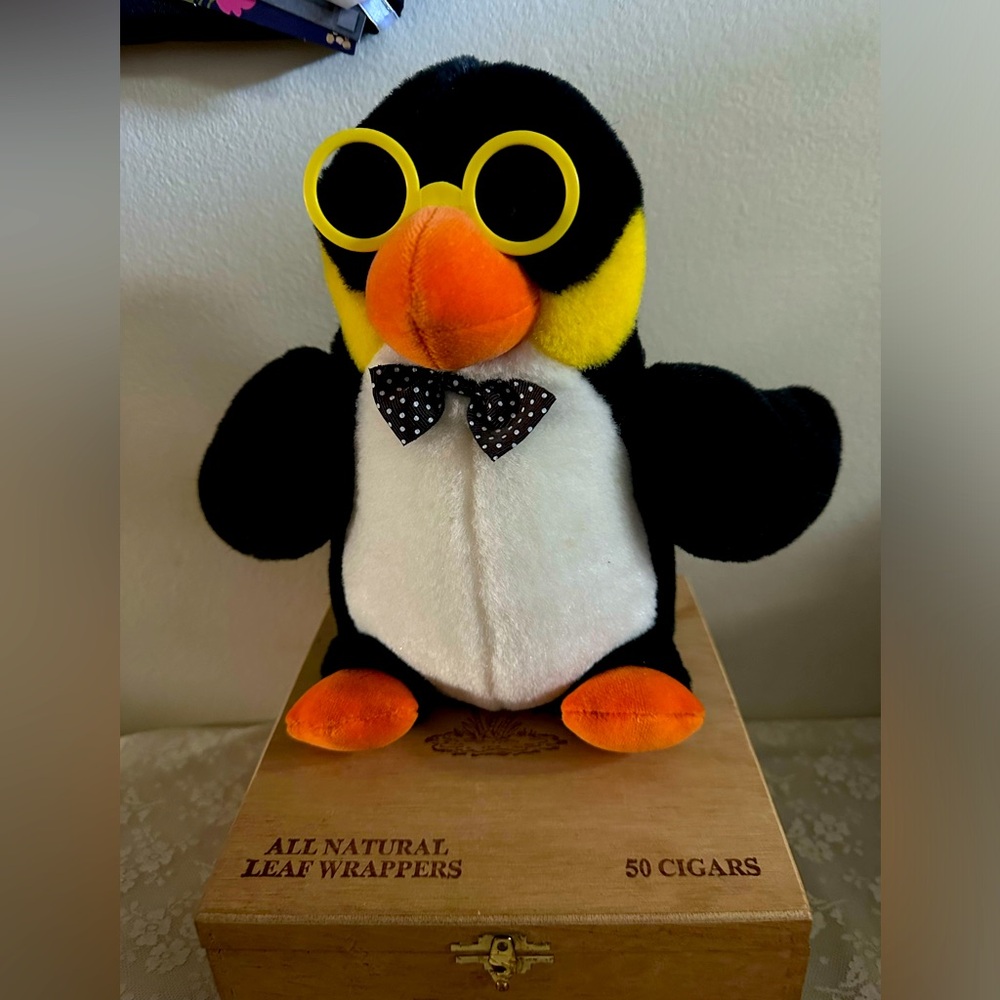 Shades the Penguin Stuffed Animal by GUND plush